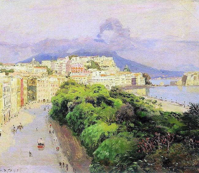 Nikolay Nikanorovich Dubovskoy Naples oil painting picture